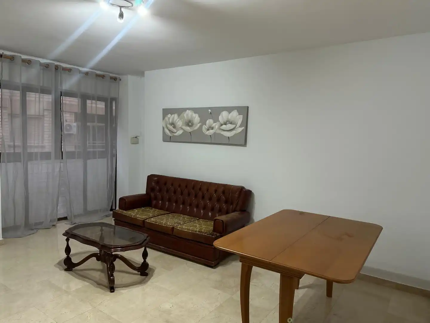 Living room of Flat for rent in Ciudad Real  with Air Conditioner, Heating and Furnished