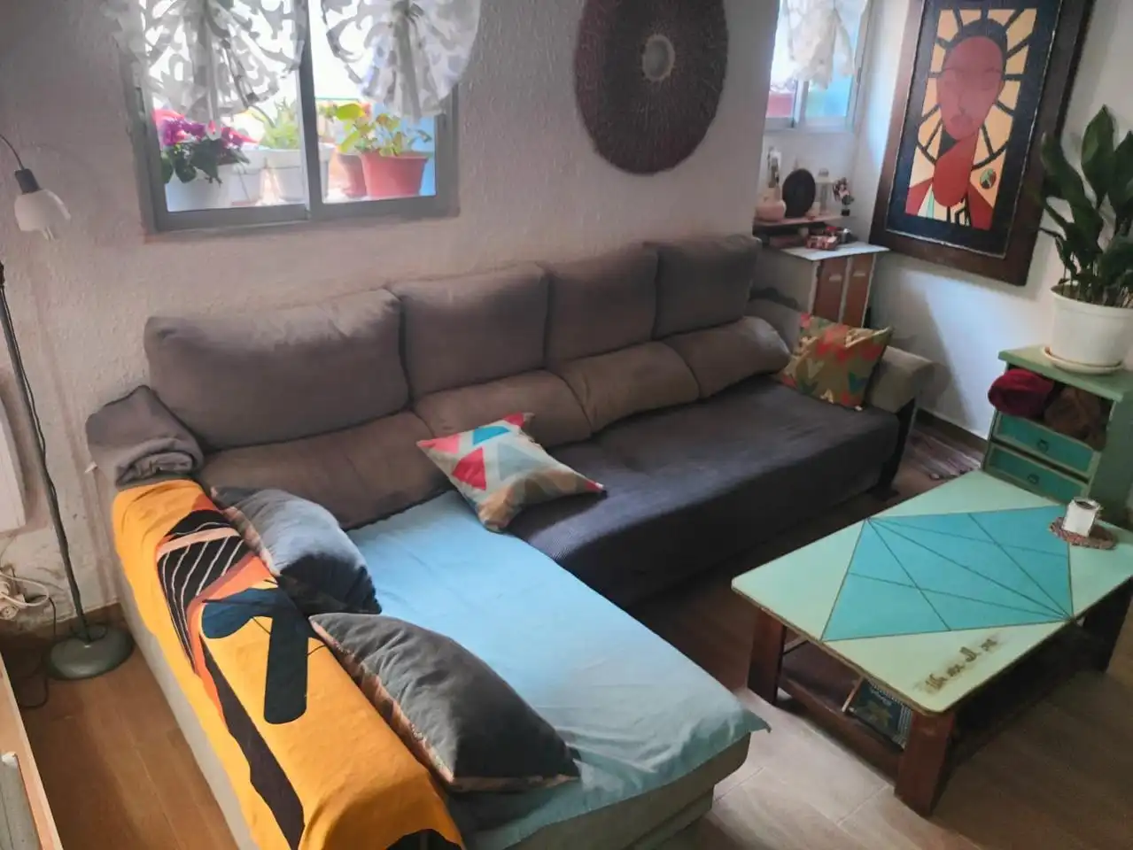 Sala de estar de Casa o chalet en venta en Luceni con Calefacción y Terraza