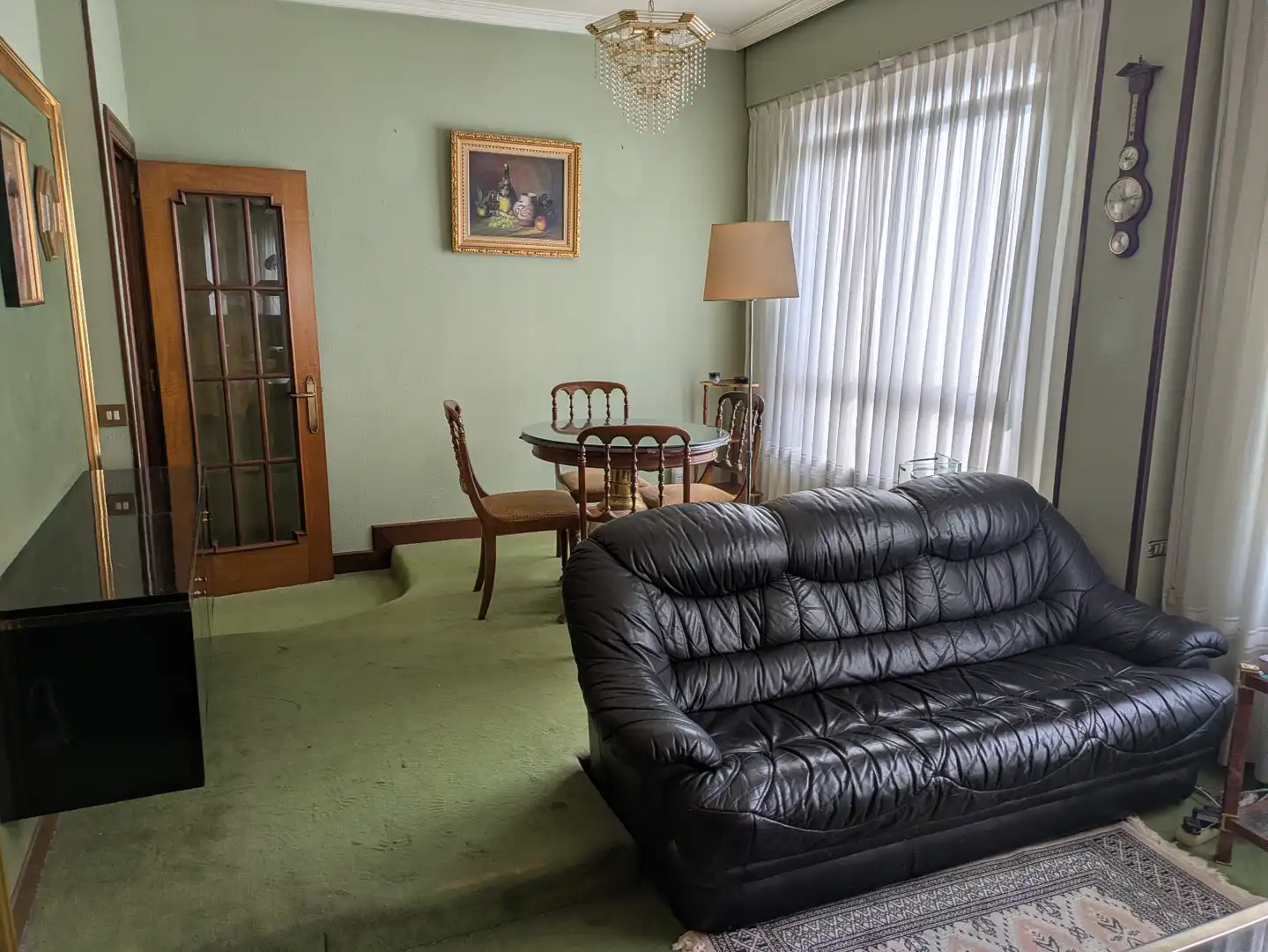 Sala de estar de Piso en venta en Bilbao  con Calefacción y Amueblado