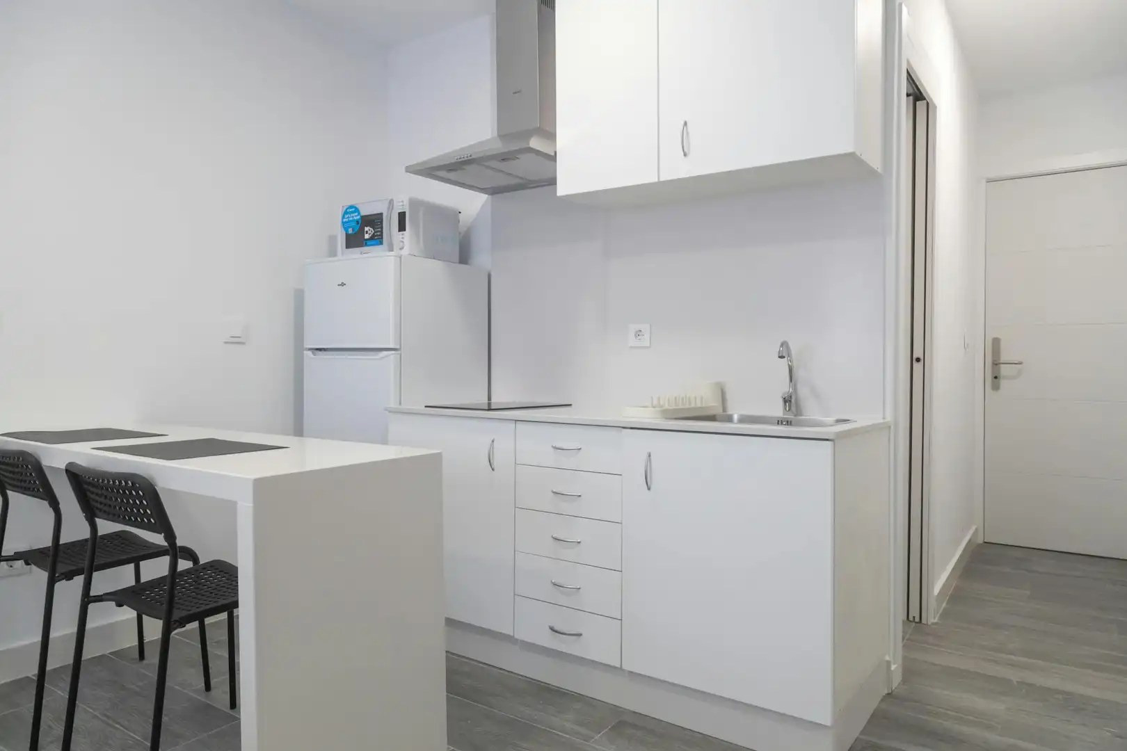 Cocina de Piso de alquiler en Madrid con Aire acondicionado, Calefacción y Amueblado