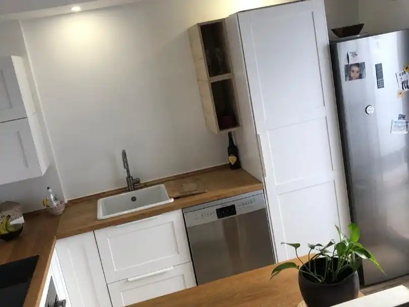 Cocina de Casa o chalet en venta en La Rinconada con Aire acondicionado, Jardín privado y Parquet