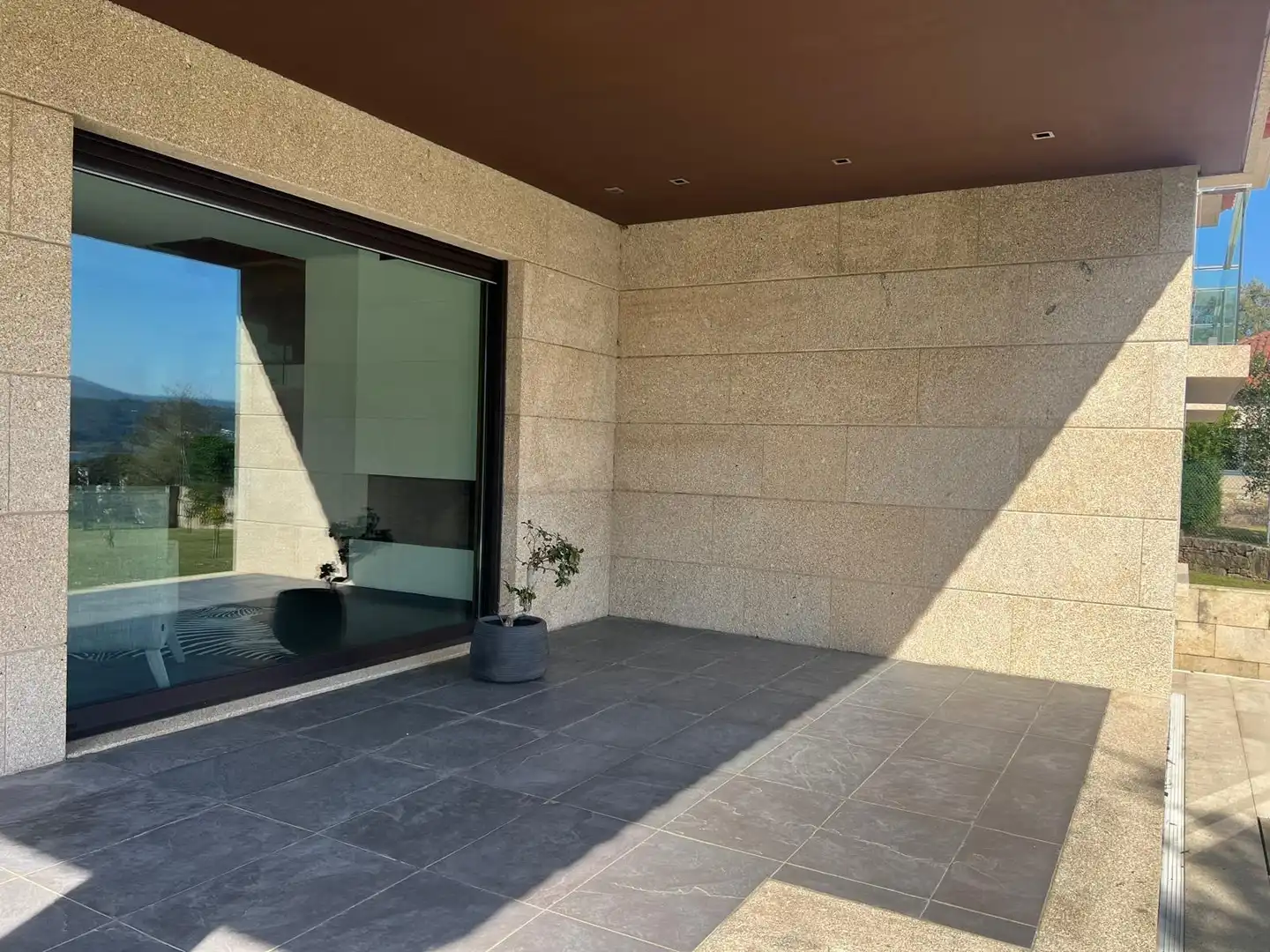 Terraza de Casa o chalet en venta en O Rosal   con Calefacción, Jardín privado y Terraza