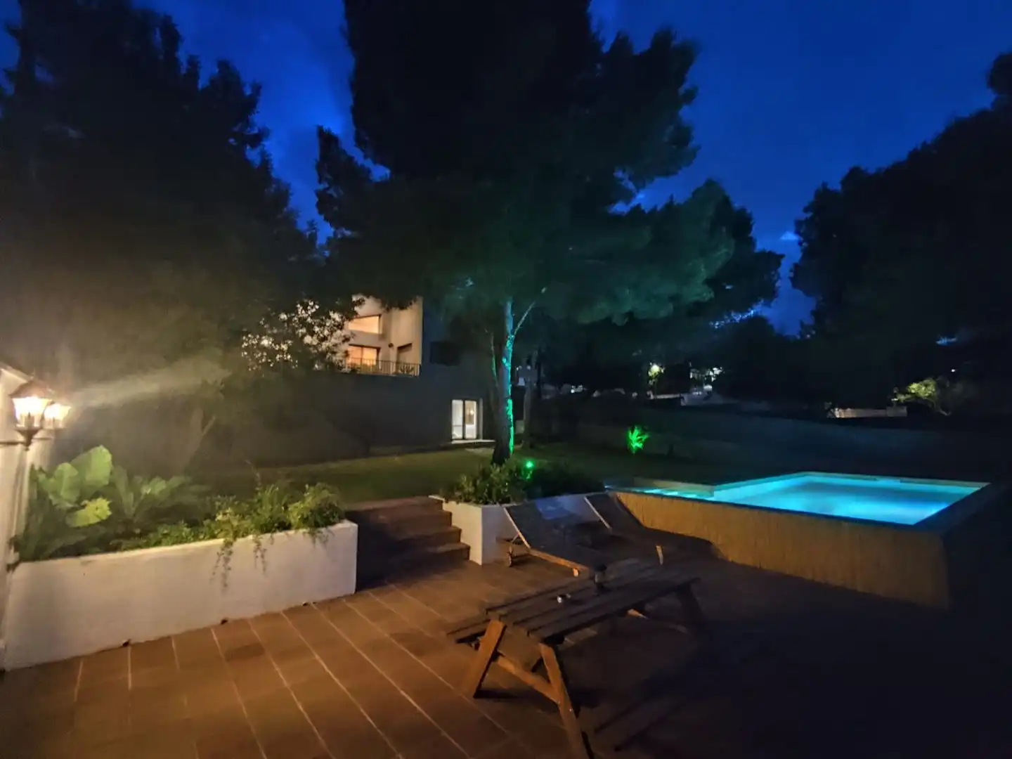 Terrassa de Casa o xalet en venda en Cunit amb Aire condicionat, Terrassa i Piscina