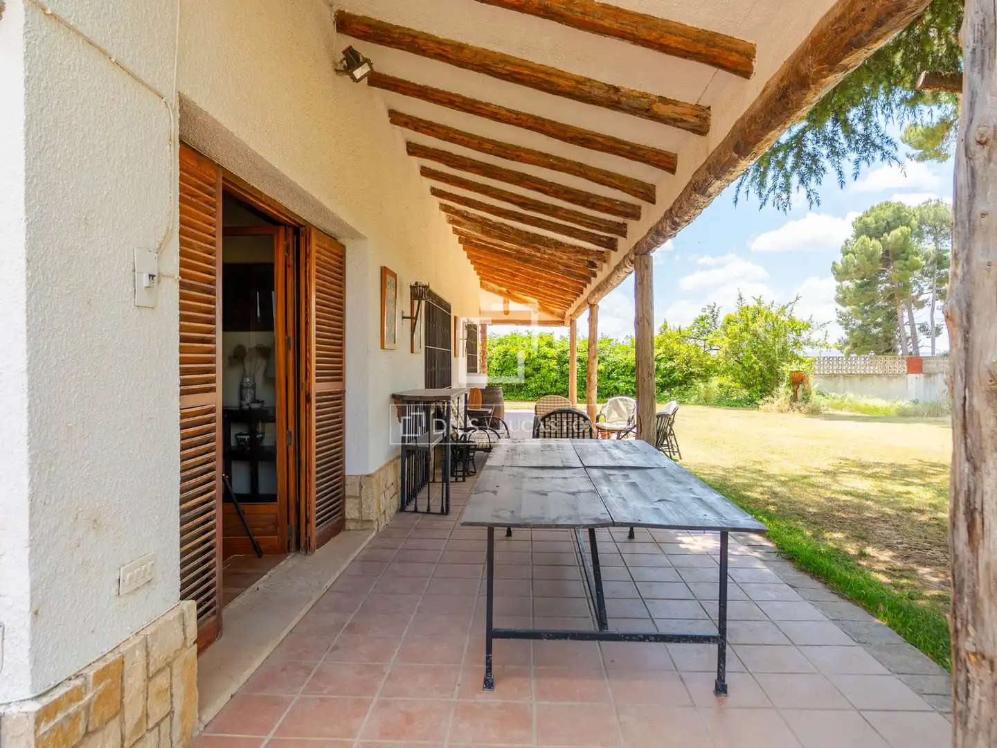 Terrassa de Finca rústica en venda en Requena amb Calefacció, Jardí privat i Terrassa
