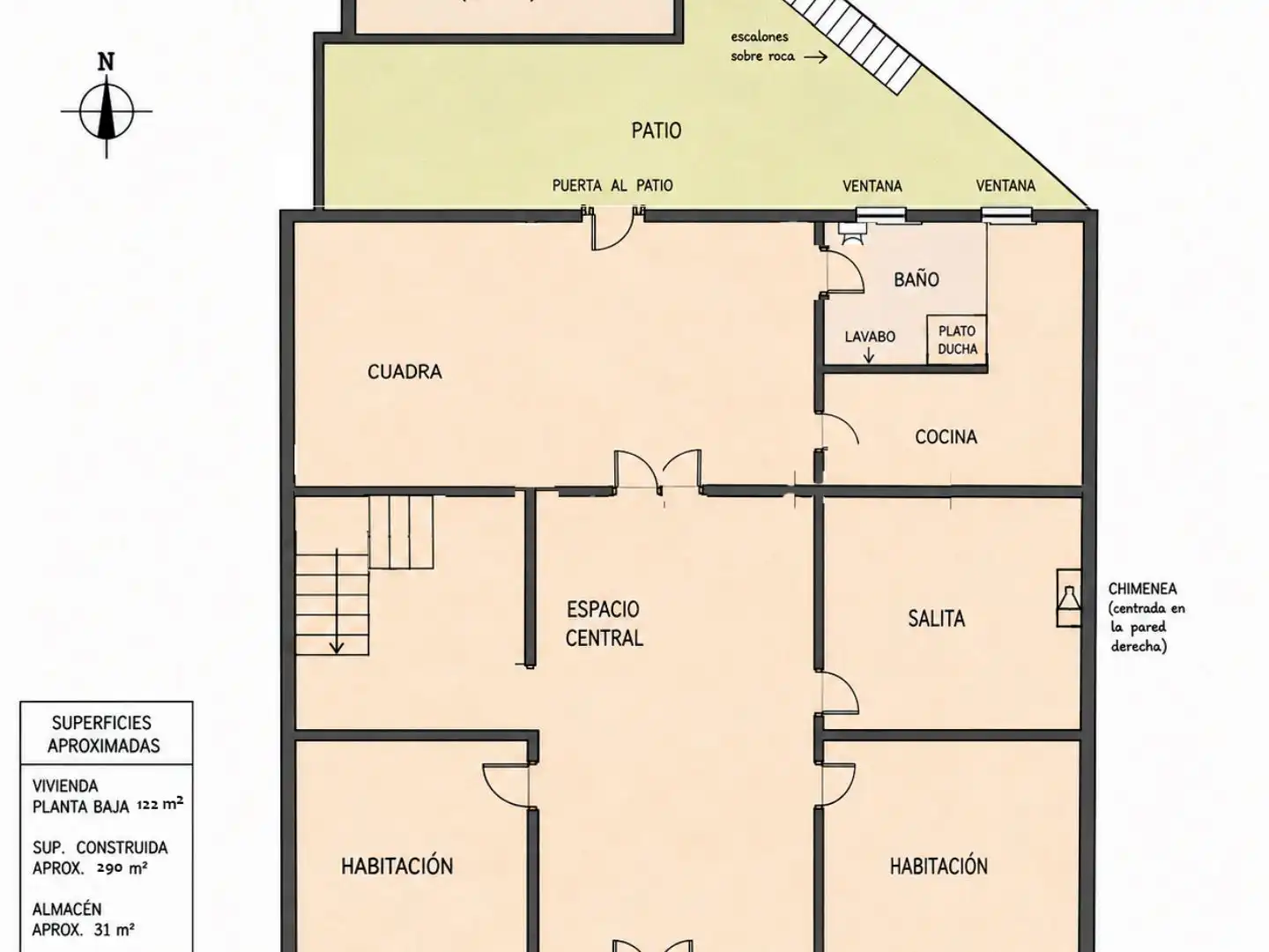 Maison mitoyenne avec jardin à vendre à Calle Castillet 6, imagen 4