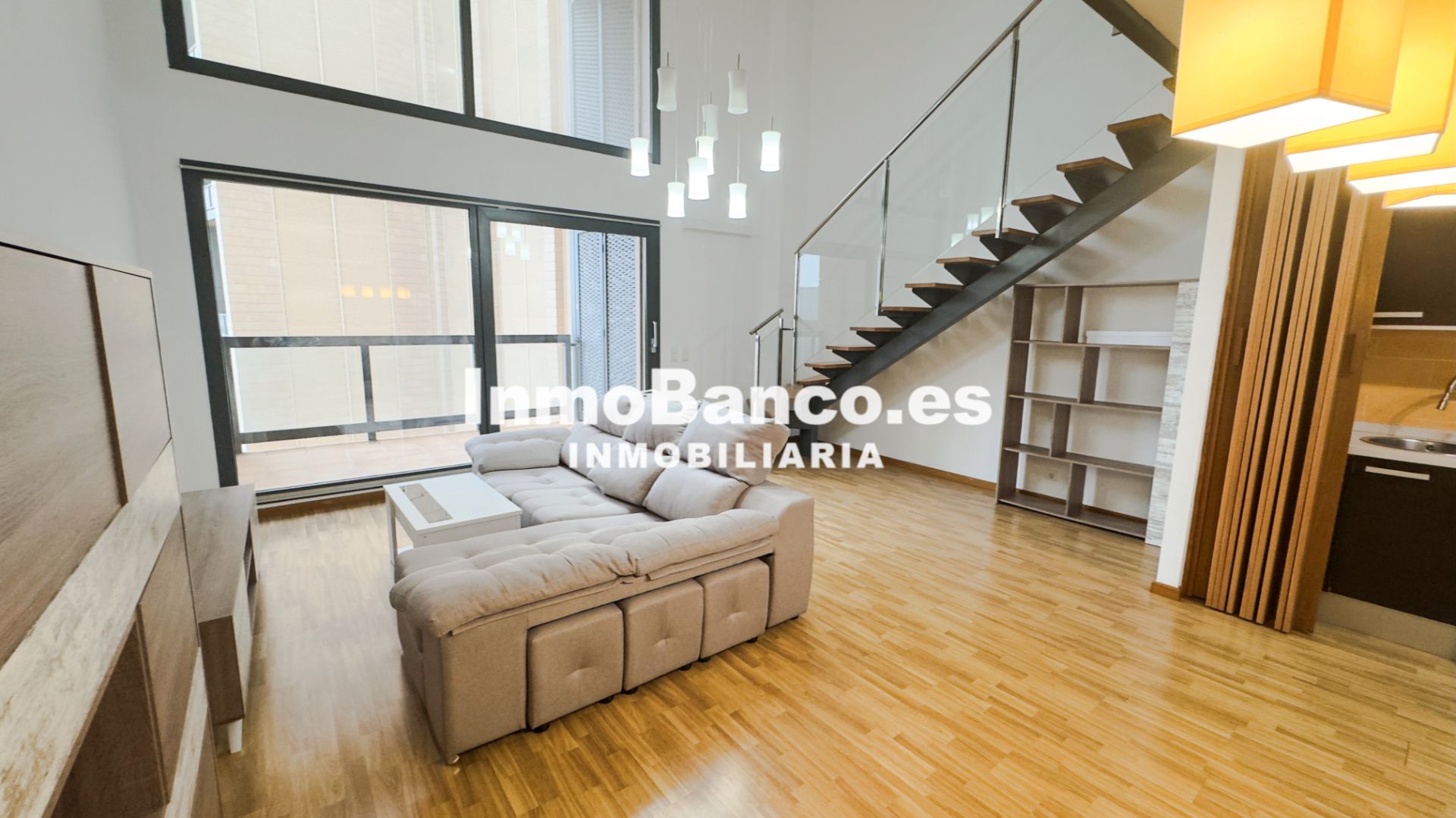 Living room of Flat to rent in Burjassot  with Air Conditioner, Terrace and Furnished