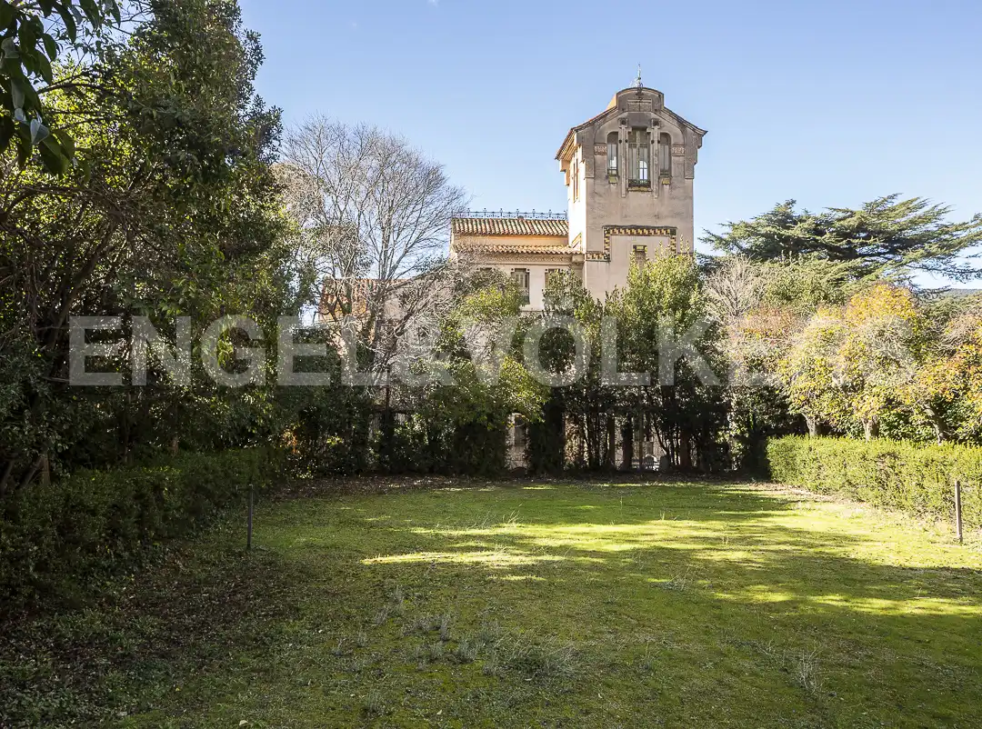 Jardí de Casa o xalet en venda en La Garriga amb Calefacció, Jardí privat i Terrassa