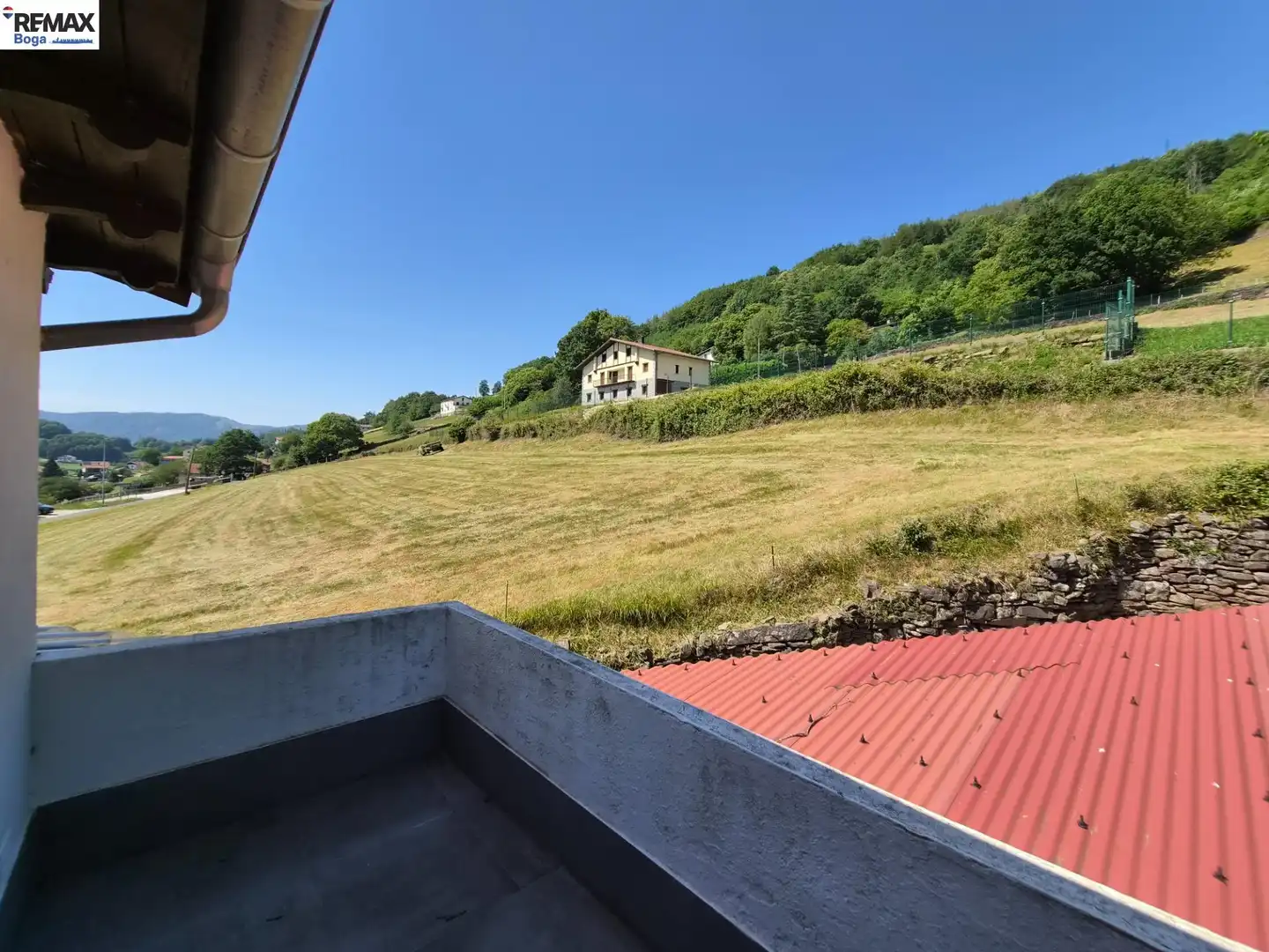 Terrassa de Casa o xalet en venda en Berastegi amb Calefacció, Jardí privat i Terrassa
