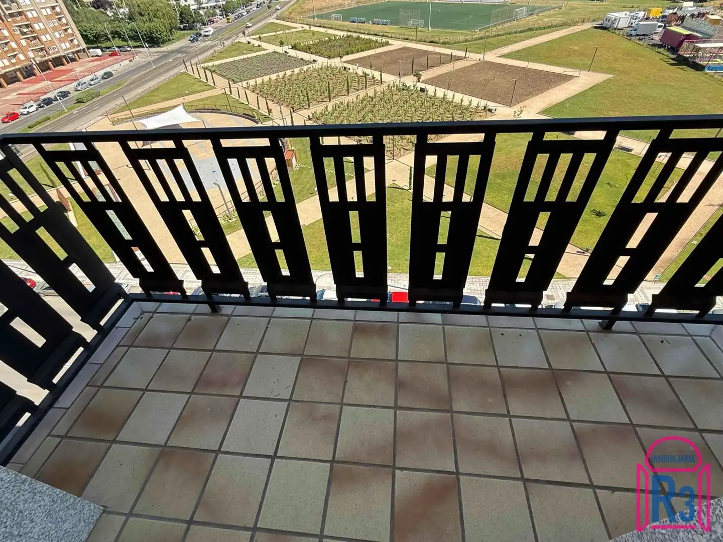 Terraza de Piso de alquiler en León Capital  con Calefacción, Terraza y Amueblado