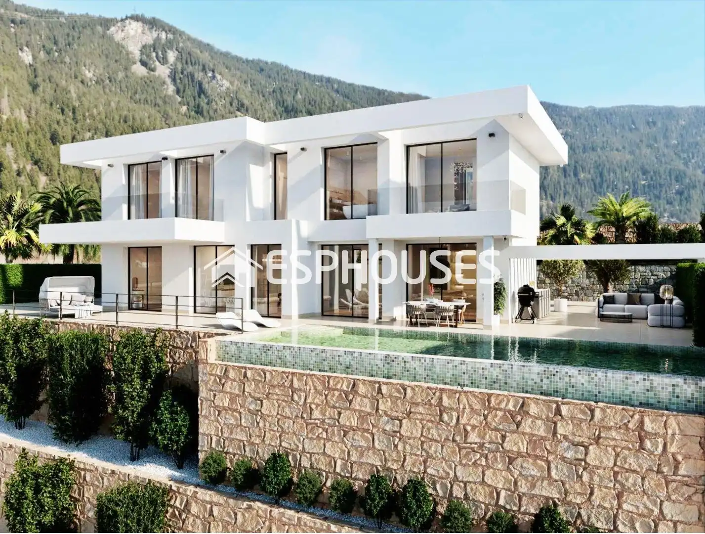 Villa avec terrasse à vendre à Golf Bahía