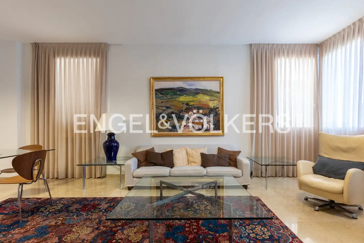 Sala de estar de Piso de alquiler en Valencia con Aire acondicionado, Calefacción y Amueblado