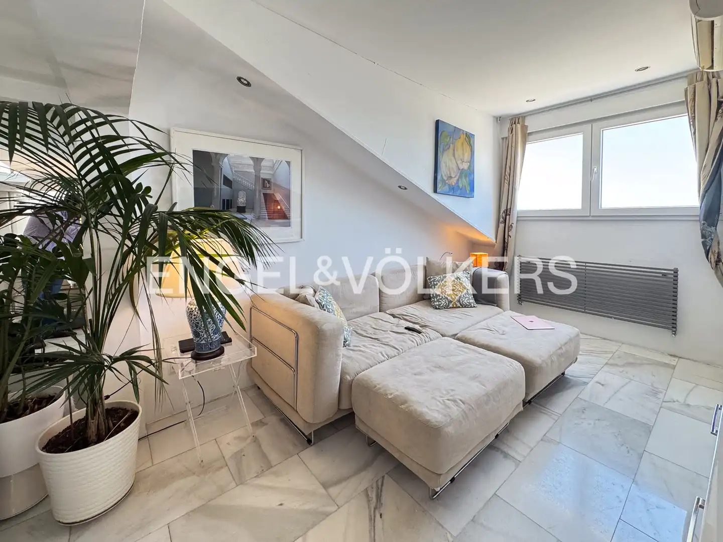 Balcony of Flat for rent in Madrid  with Air Conditioner, Heating and Terrace