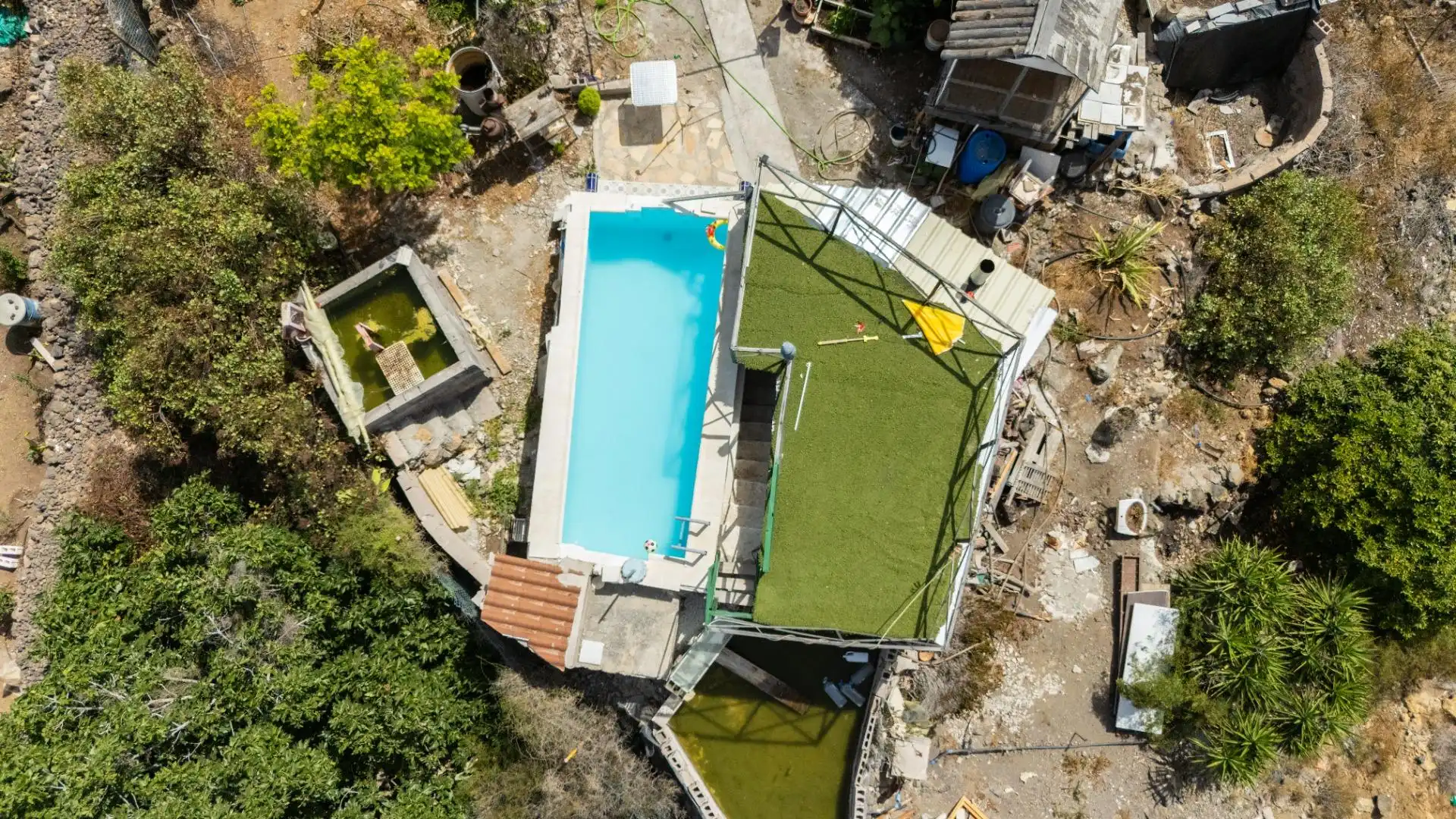 Piscina de Finca rústica en venda en Guía de Isora