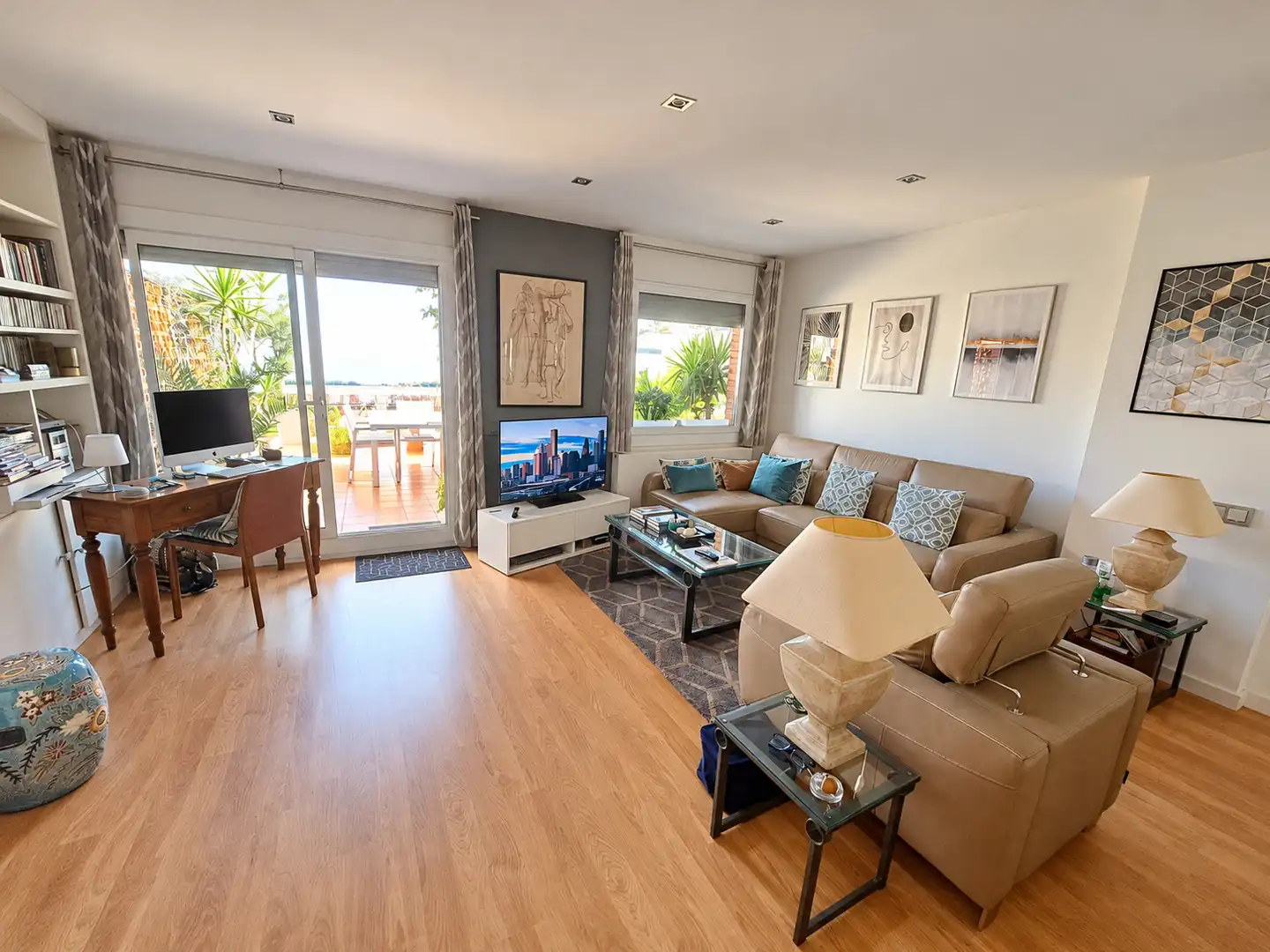 Sala de estar de Ático en venta en Sants - Montjuïc
