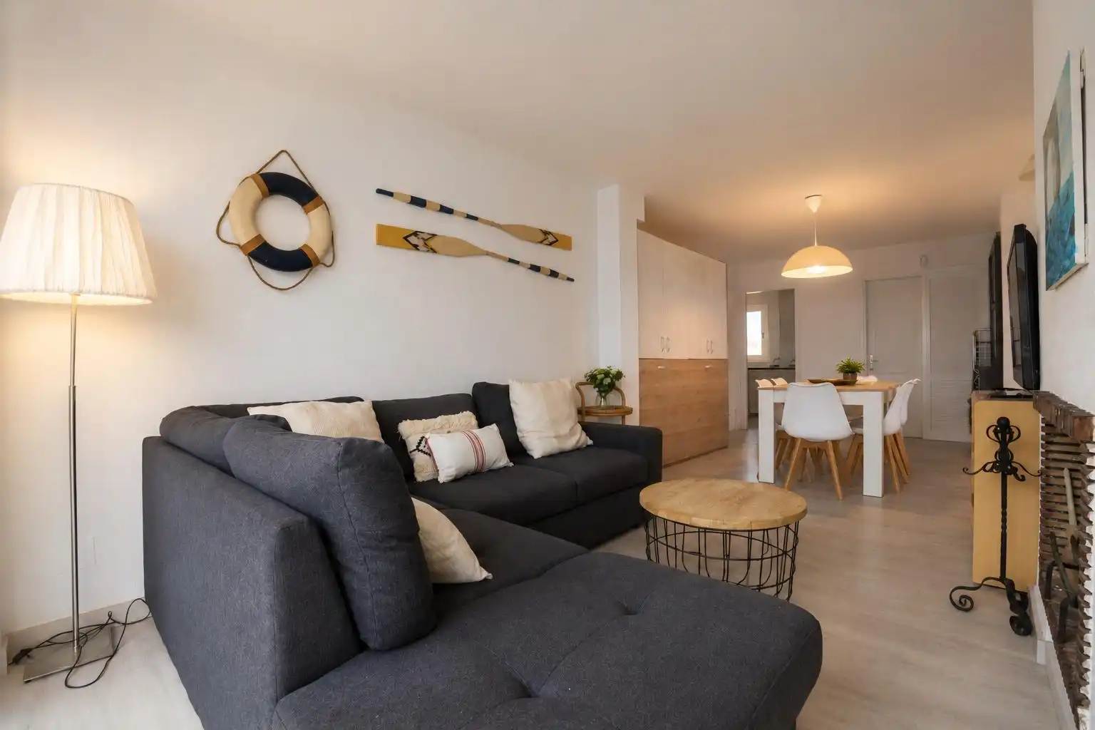 Sala de estar de Ático en venta en Salou con Aire acondicionado, Terraza y Piscina comunitaria