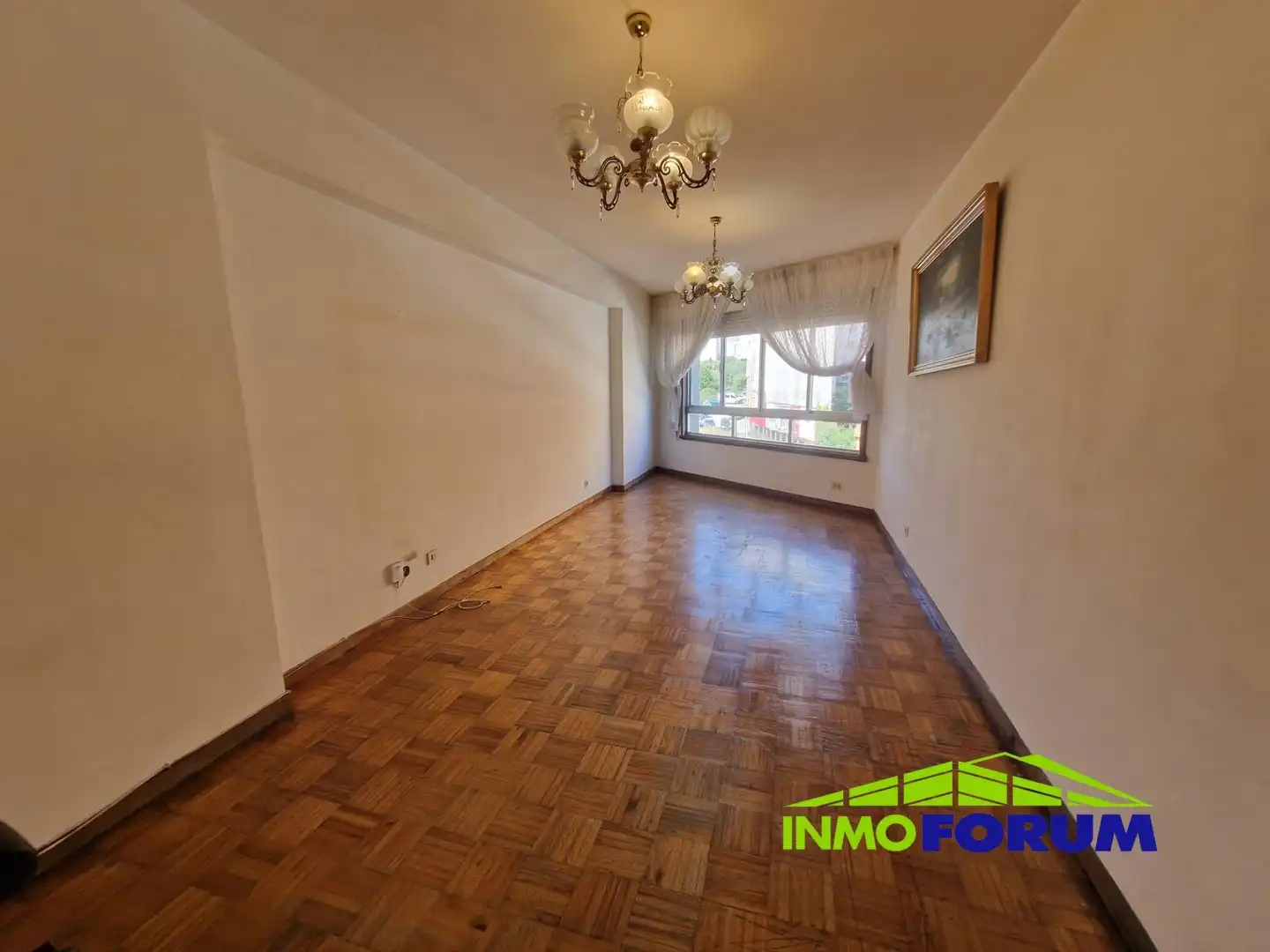 Sala d'estar de Pis en venda en A Coruña Capital  amb Traster
