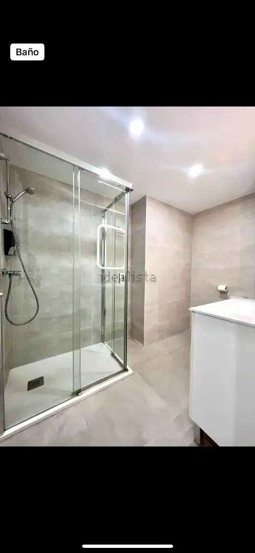 Bathroom of Flat for rent in Málaga  with Air Conditioner, Terrace and Furnished