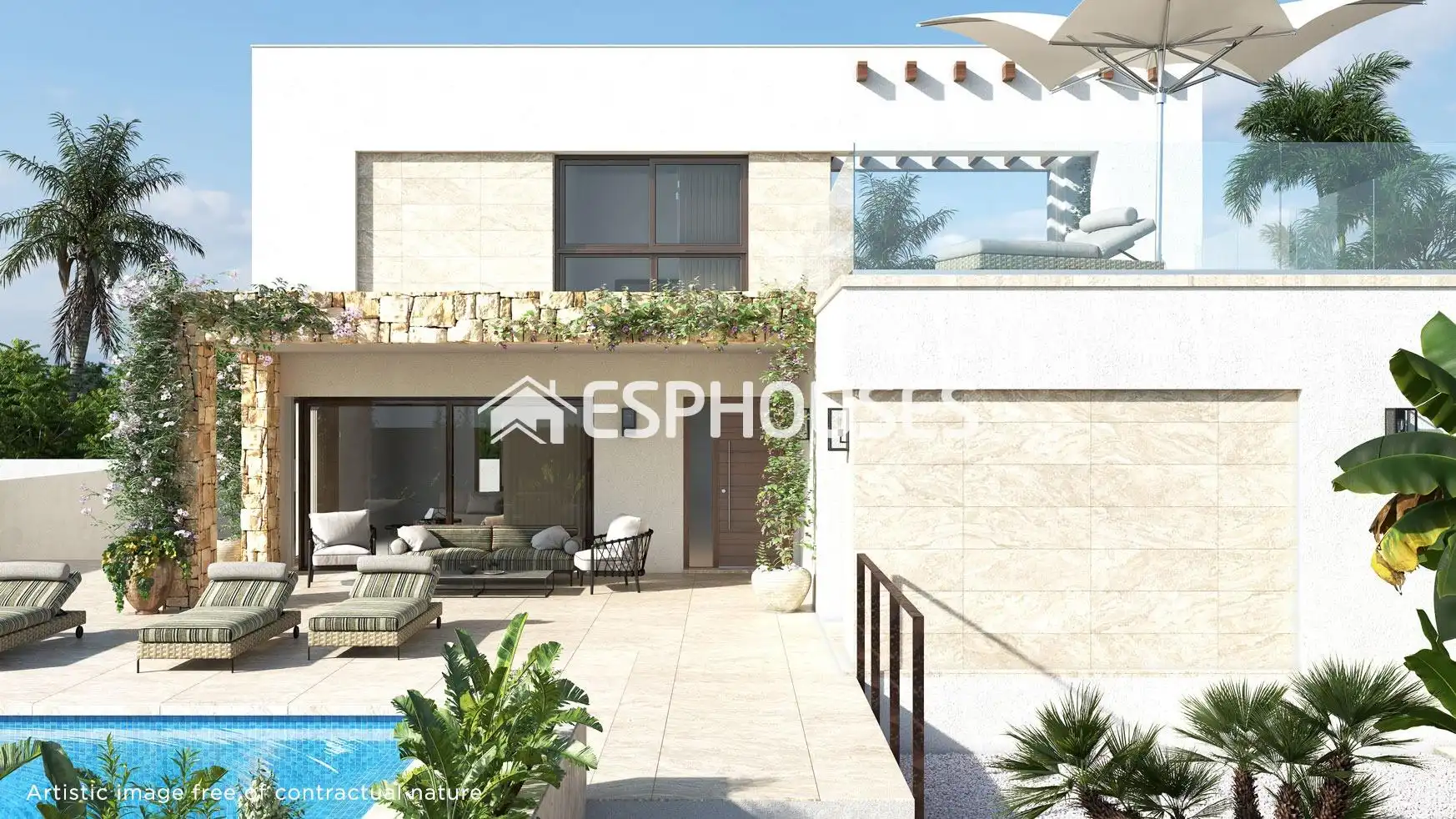 Terraza de Casa o chalet en venta en Rojales con Terraza, Piscina y Balcón