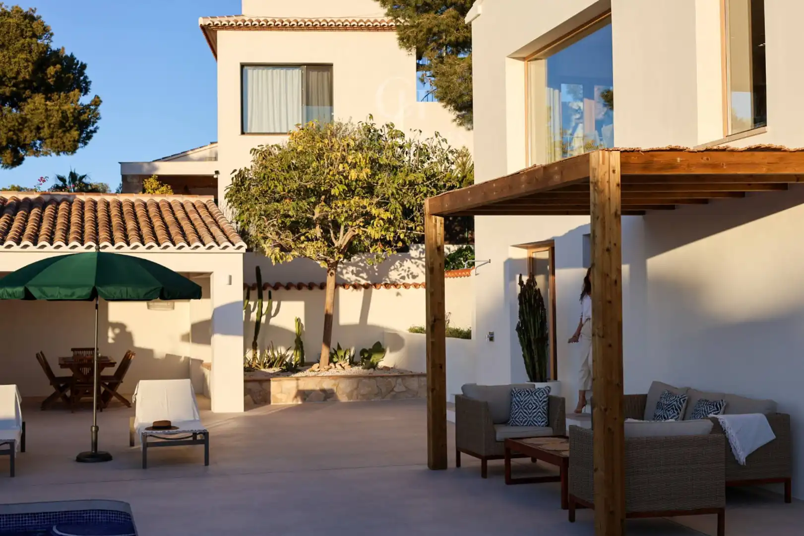 Terraza de Casa o chalet en venta en Jávea / Xàbia con Aire acondicionado, Calefacción y Jardín privado