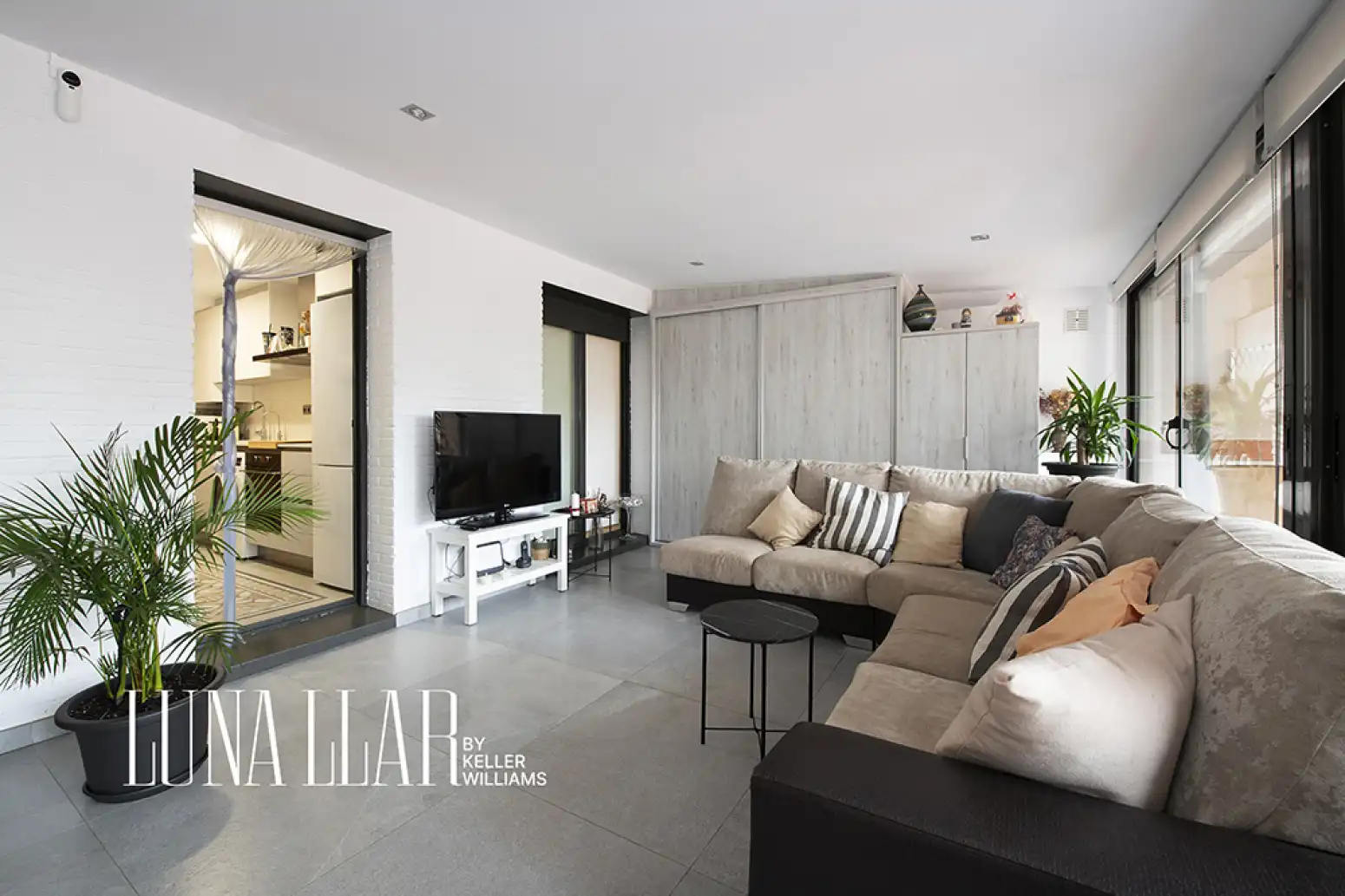 Living room of Flat for sale in Puigdàlber, Barcelona