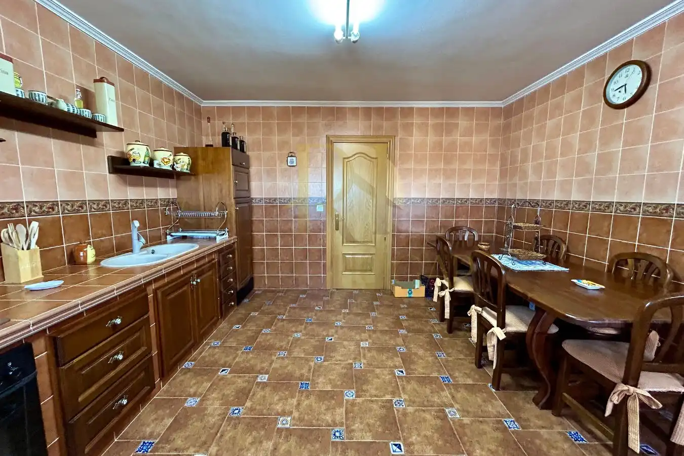 Küche von Haus zum Verkauf in Soto de la Vega mit Heizung und Möbliert