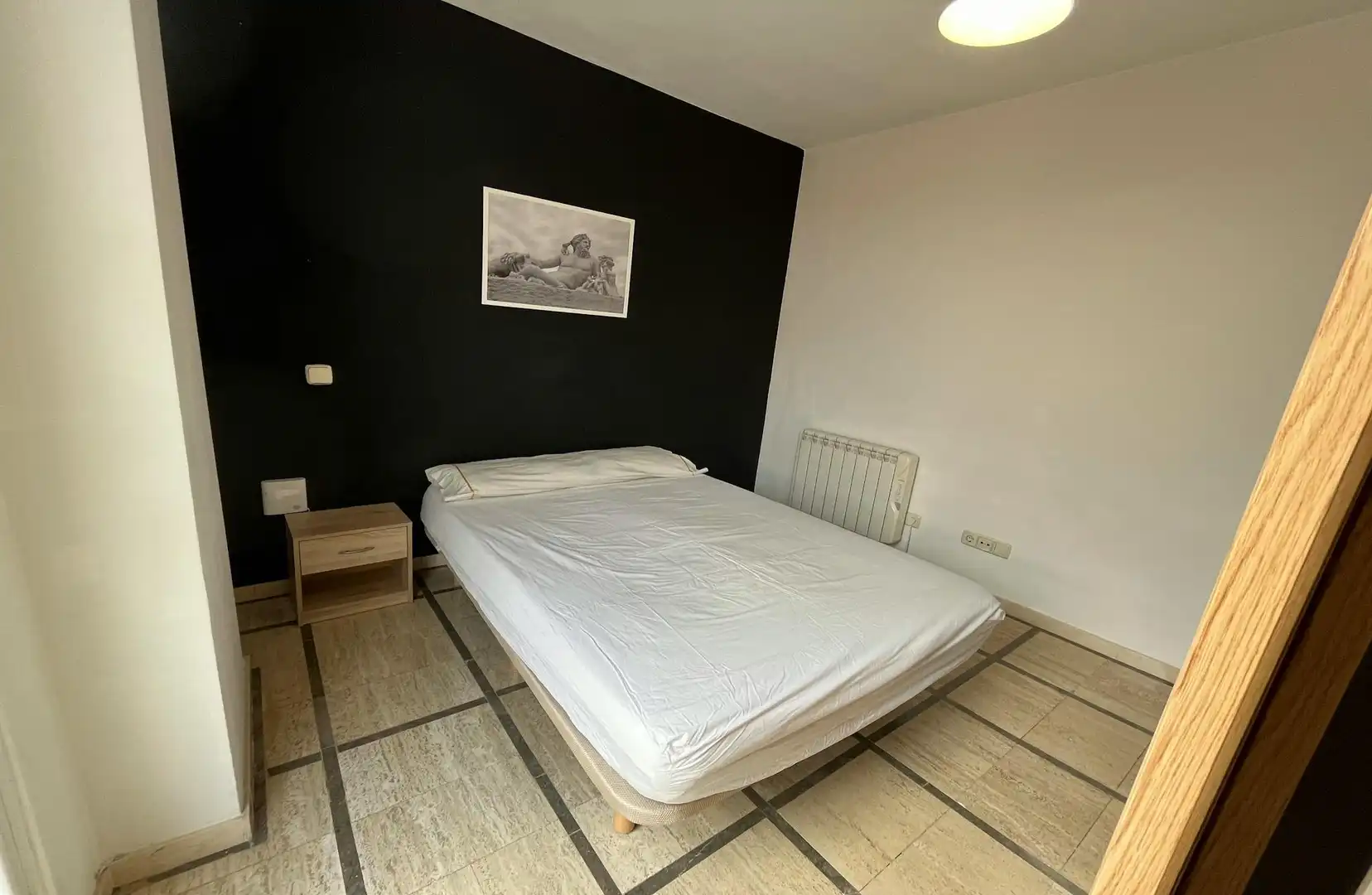 Bedroom of Flat for rent in Madrid  with Heating, Furnished and Washing machine