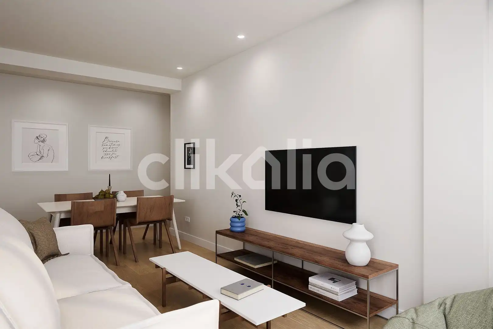 Sala d'estar de Pis en venda en Cádiz amb Aire condicionat i Terrassa