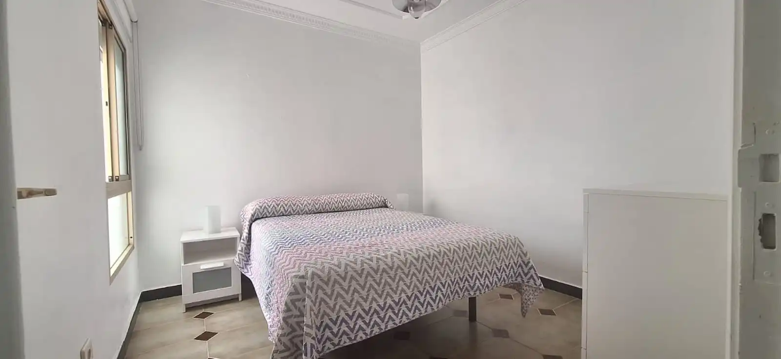 Schlafzimmer von Wohnung zur Miete in Las Palmas de Gran Canaria mit Möbliert, Ofen und Waschmaschine
