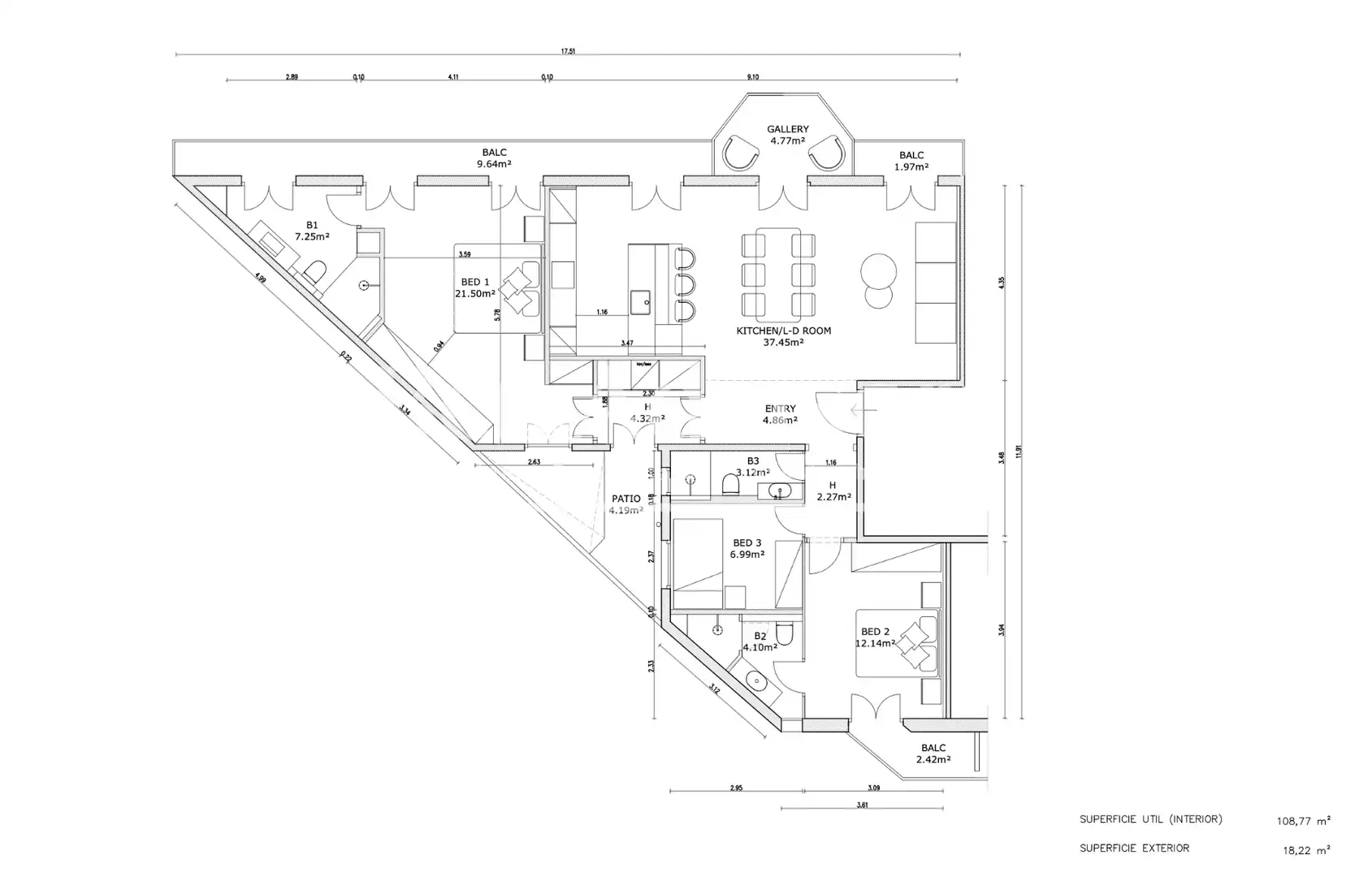 Wohnung mit Terrasse zum Verkauf in Eixample, imagen 32