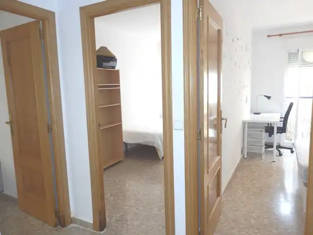 Bedroom of Flat for rent in Valencia  with Furnished, Oven and Washing machine
