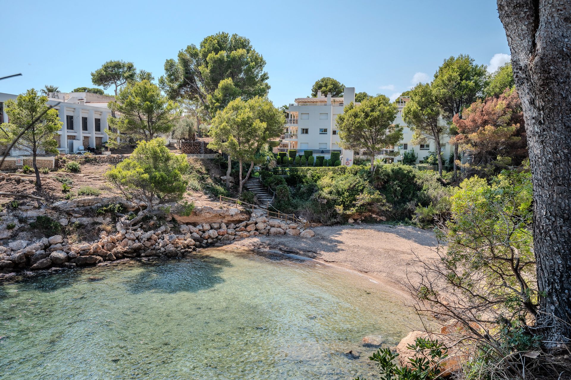 Vista exterior de Apartamento en venta en L'Ametlla de Mar  con Aire acondicionado, Calefacción y Jardín privado