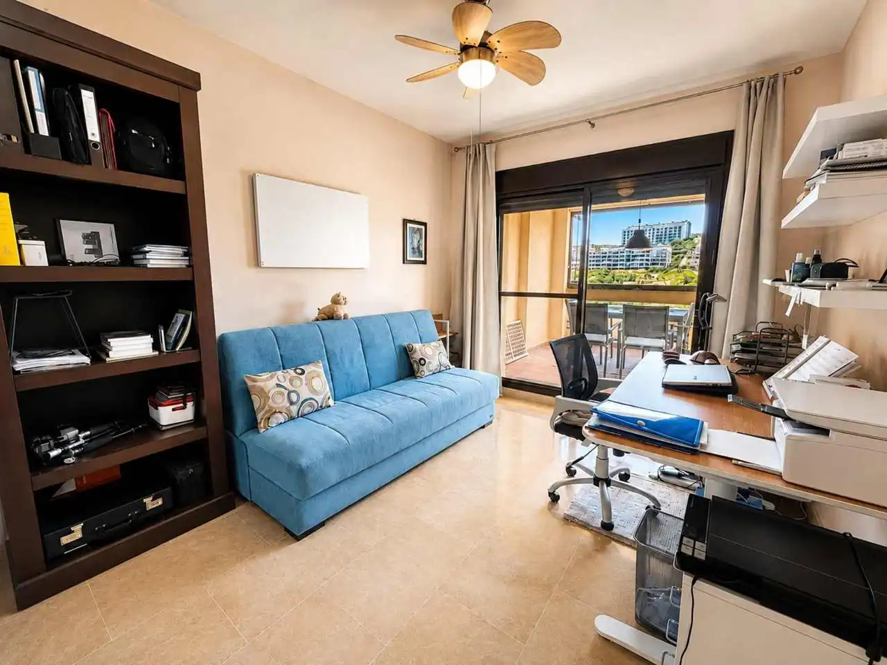 Sala de estar de Apartamento en venta en Manilva con Aire acondicionado, Calefacción y Terraza
