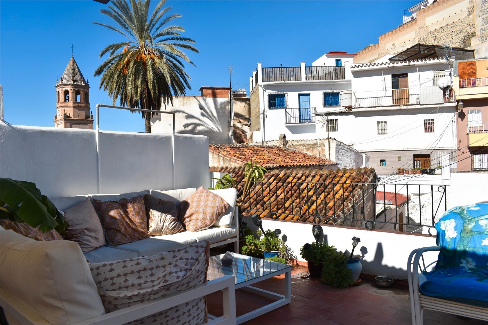 Terrace of House or chalet for sale in Vélez-Málaga  with Air Conditioner, Terrace and Furnished