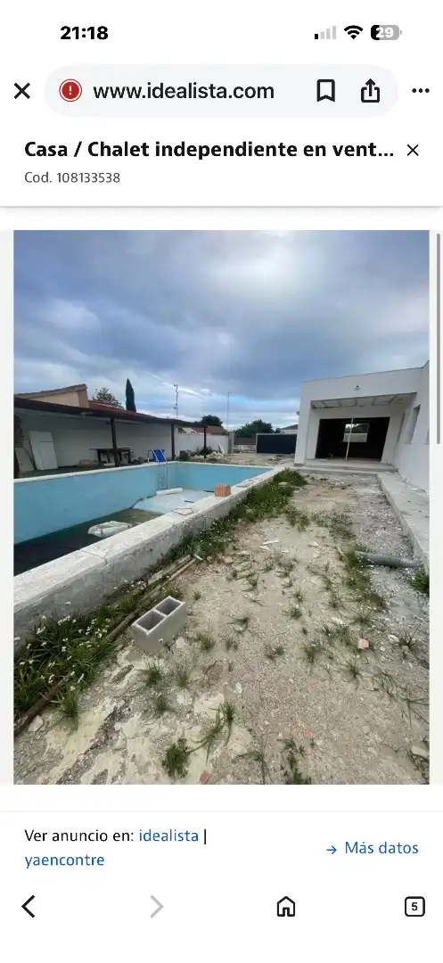Piscina de Casa o xalet en venda en Chiclana de la Frontera amb Jardí privat i Piscina