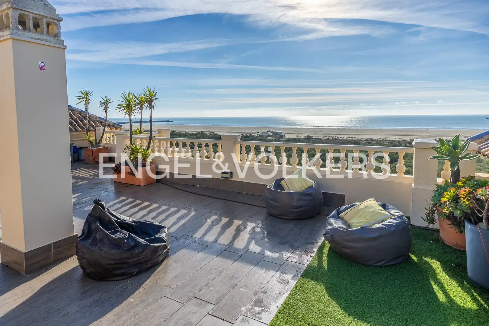 Terraza de Ático en venta en Ayamonte con Aire acondicionado, Calefacción y Jardín privado