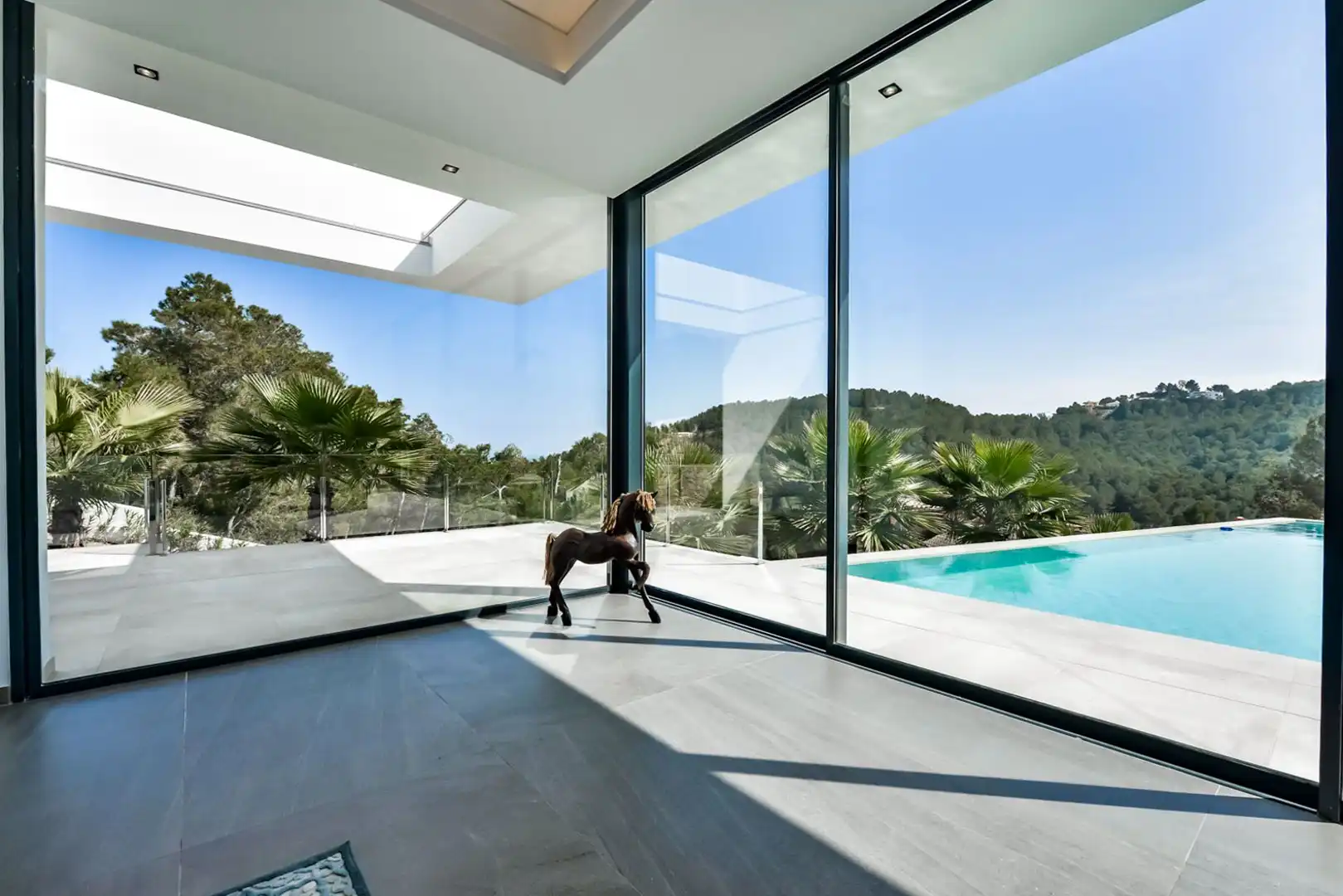 Vista exterior de Casa o xalet en venda en Jávea / Xàbia amb Aire condicionat, Calefacció i Jardí privat