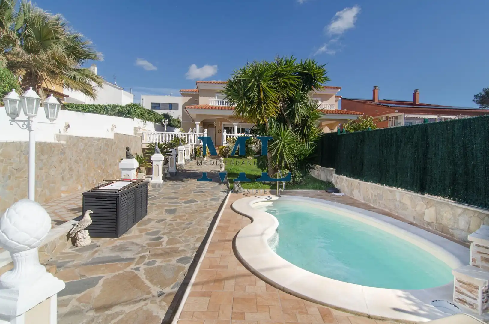 Garden of Detached homes for sale in Sant Pere de Ribes  with Heating and Swimming Pool