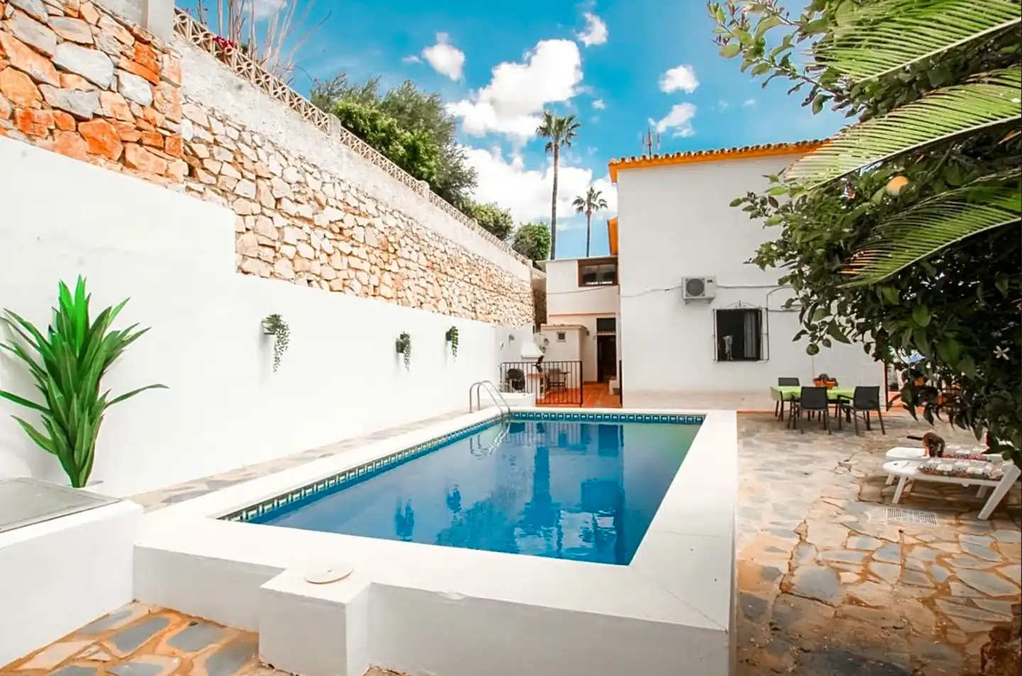 Piscina de Casa o chalet en venta en Benalmádena con Aire acondicionado, Jardín privado y Terraza