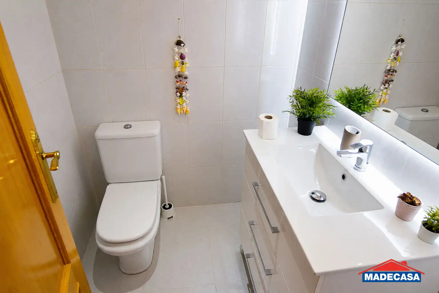 Badezimmer von Maisonette zur Miete in Brunete mit Klimaanlage, Heizung und Privatgarten