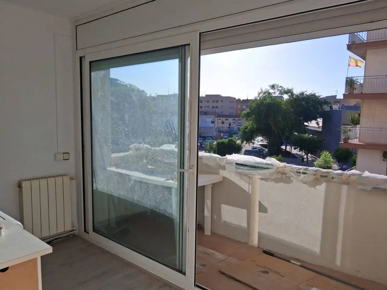 Terraza de Piso en venta en Montornès del Vallès con Calefacción, Parquet y Balcón