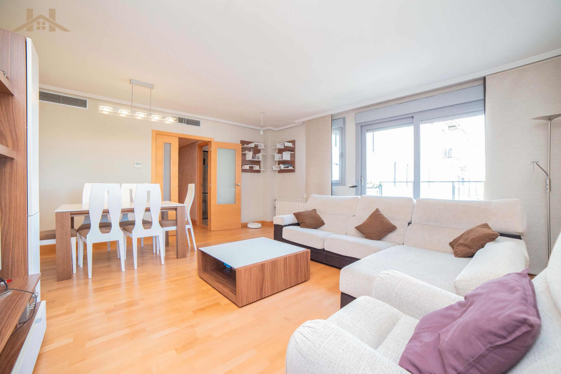 Sala d'estar de Pis en venda en Leganés amb Aire condicionat, Calefacció i Terrassa