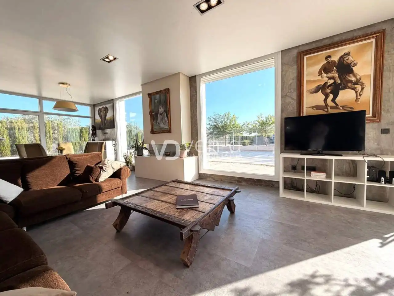 Sala de estar de Casa o chalet de alquiler en Enguera con Aire acondicionado, Calefacción y Jardín privado