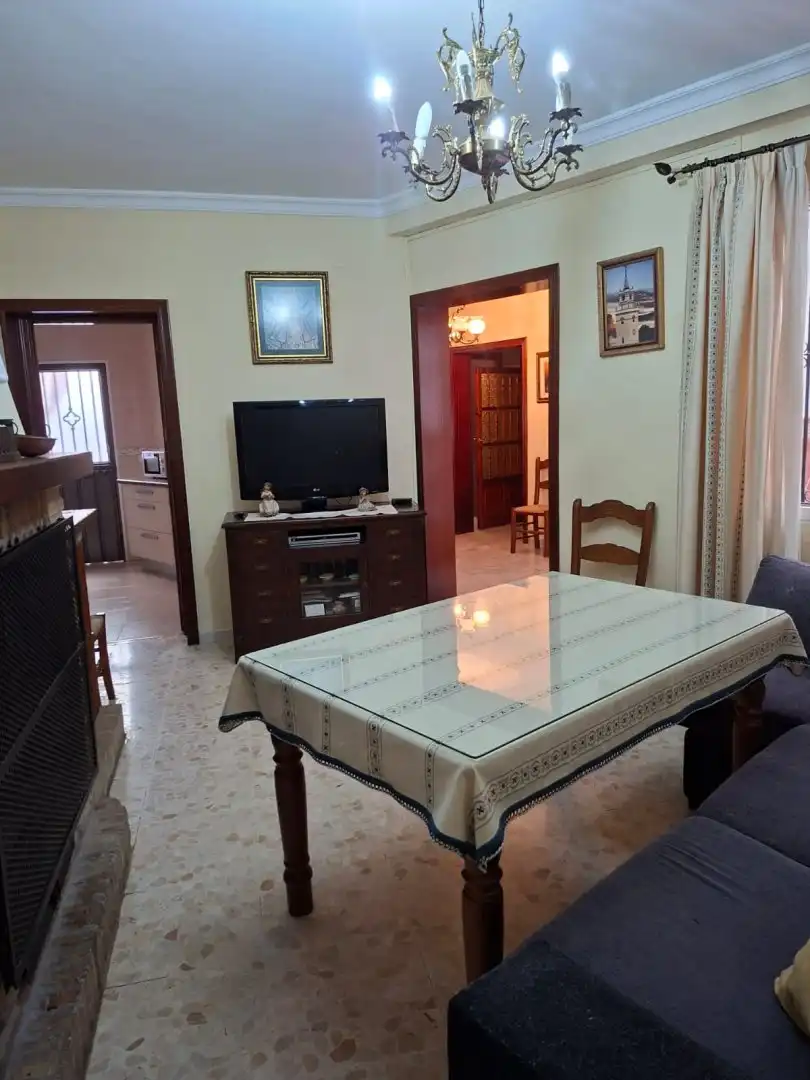 Dining room of Houses for sale in Aznalcázar  with Air Conditioner
