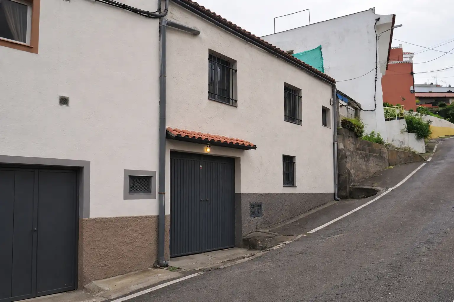 Vista exterior de Casa adosada en venta en Los Realejos con Terraza