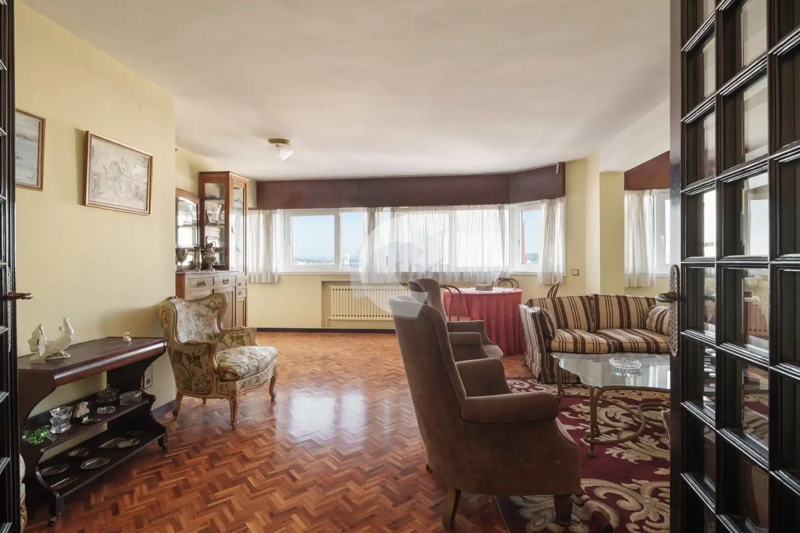 Living room of Flat for sale in A Coruña Capital   with Heating
