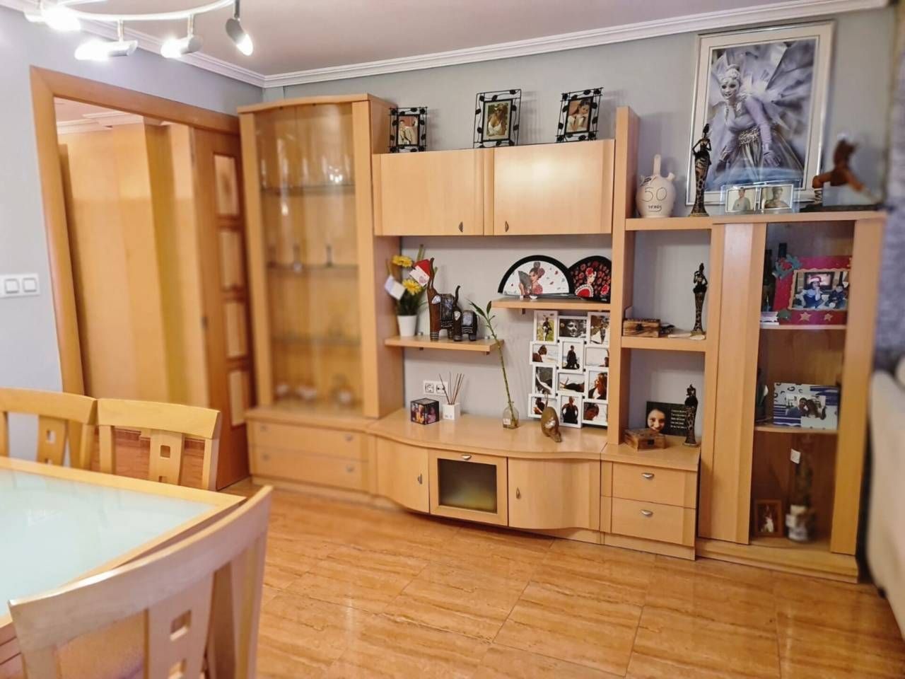 Sala d'estar de Pis en venda en Alcoy / Alcoi amb Aire condicionat, Moblat i Balcó