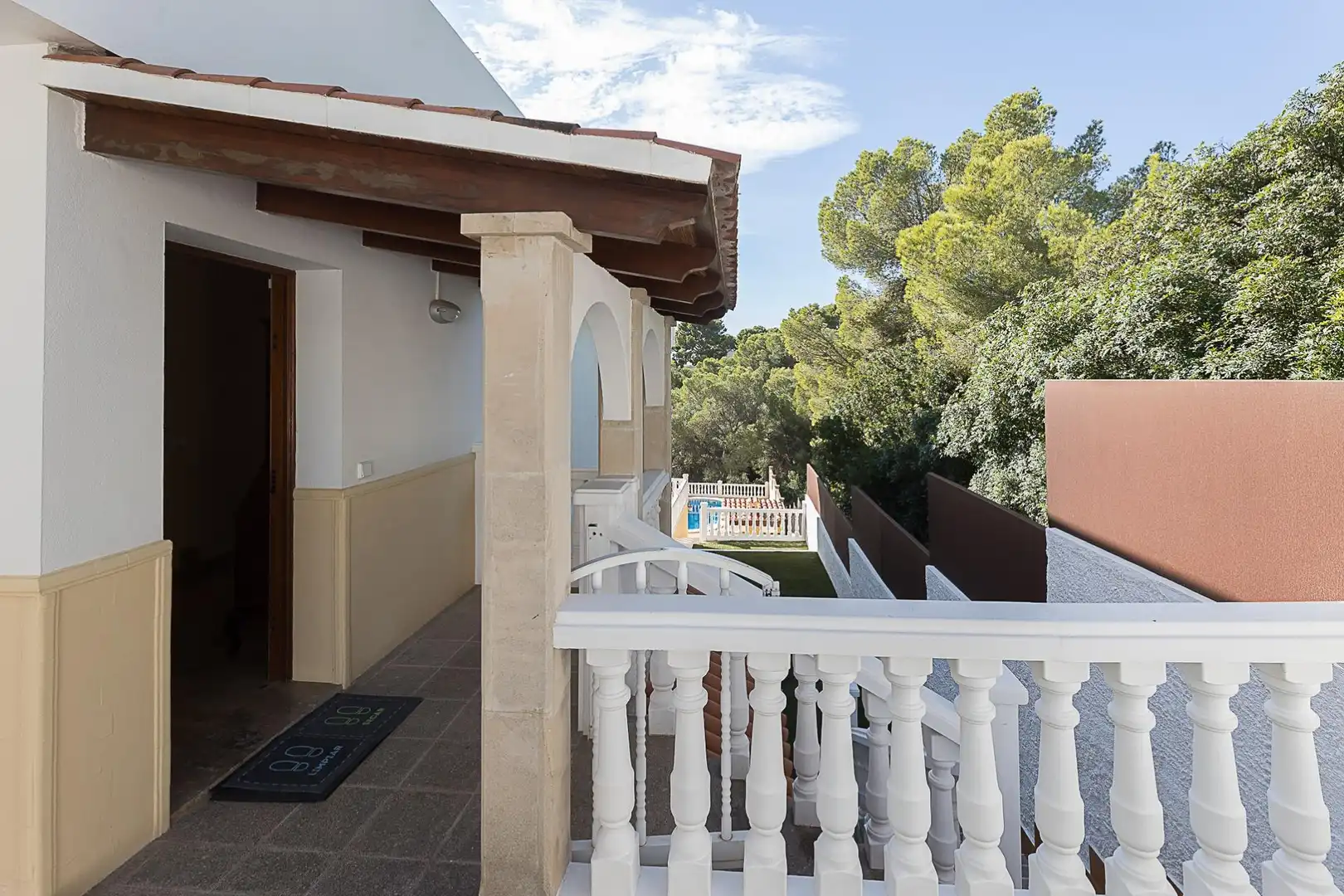 Terraza de Casa adosada en venta en Calvià con Aire acondicionado, Calefacción y Jardín privado
