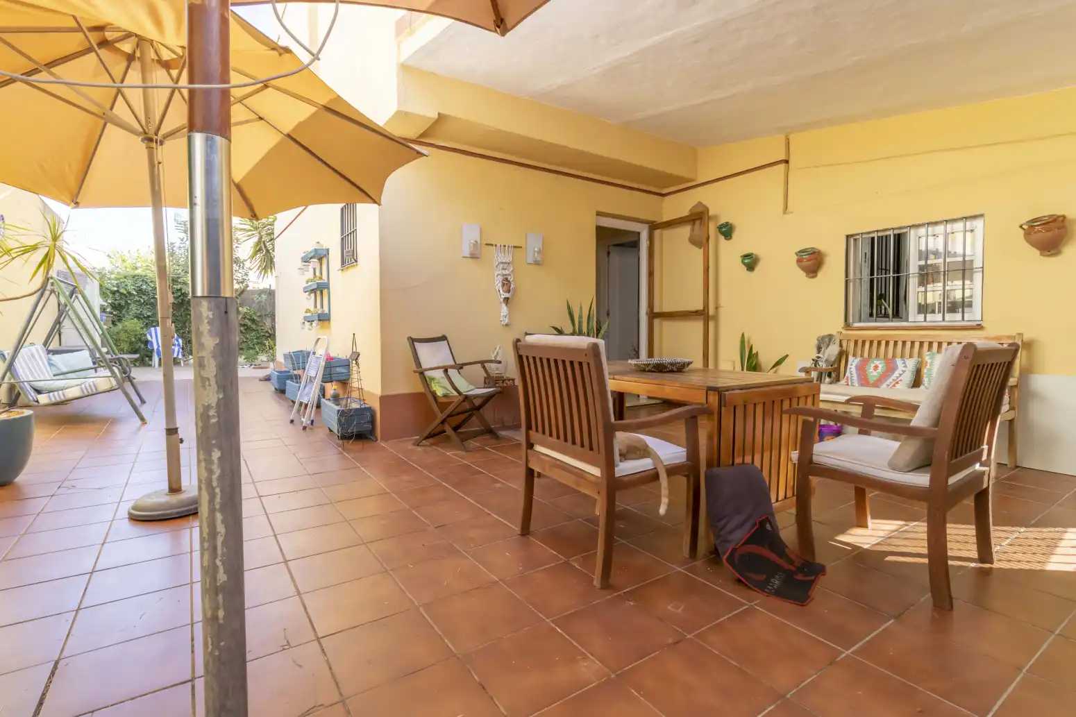 Terrace of Houses for sale in Bormujos  with Air Conditioner, Terrace and Storage room