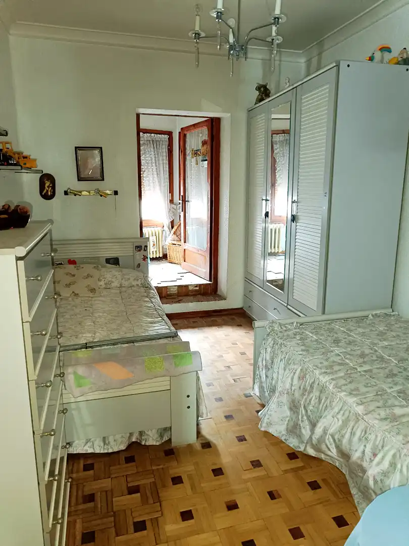 Bedroom of Flat for sale in Barruelo de Santullán  with Parquet flooring, Terrace and Furnished