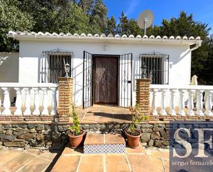 Exterior view of House or chalet for sale in Cómpeta